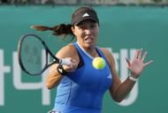 Pegula in action at the Korea Open